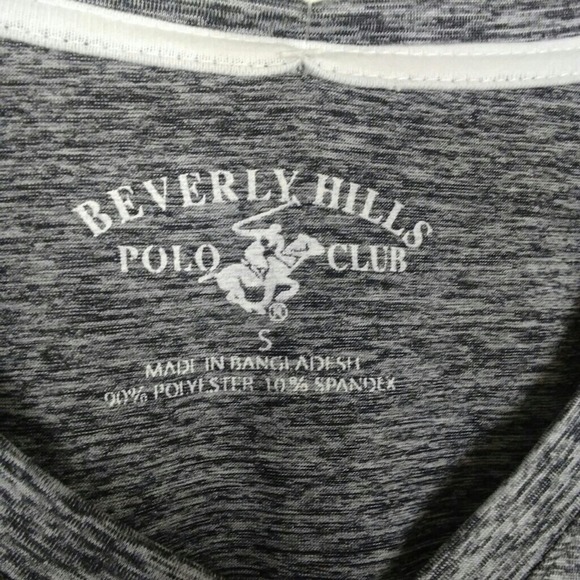 Beverly Hills Polo Club Grey Long Sleeved Shirt - Picture 3 of 5